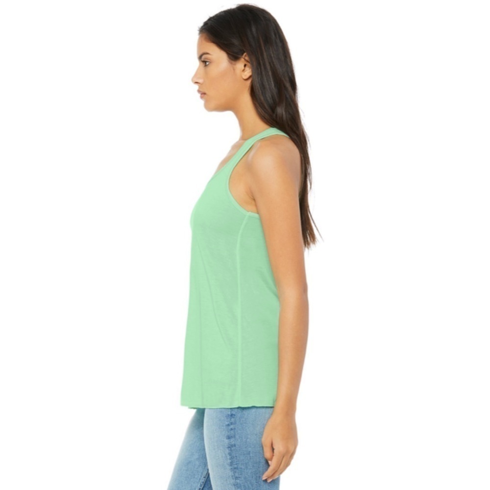 New York & Company Mint Green Razorback Tank Exercise Top - Picture 2 of 7